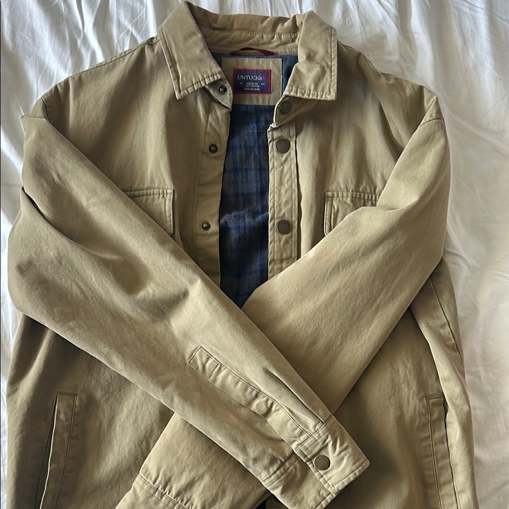 UNTUCKit Tan Performance Jacket